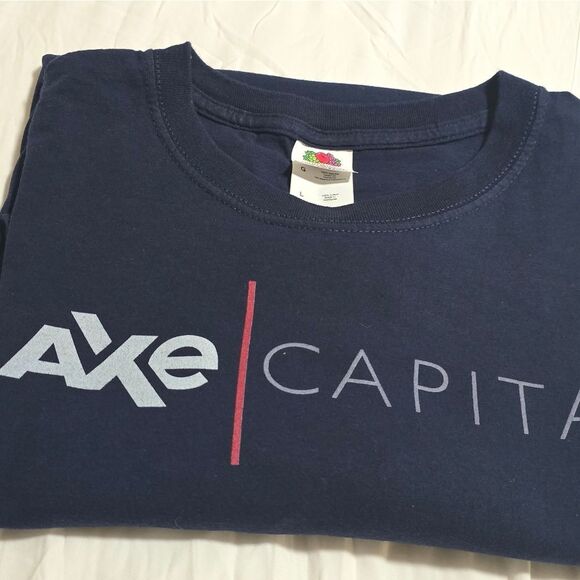 AXE/Capital Billons Navy Blue Men's T-Shirt - Picture 2 of 8